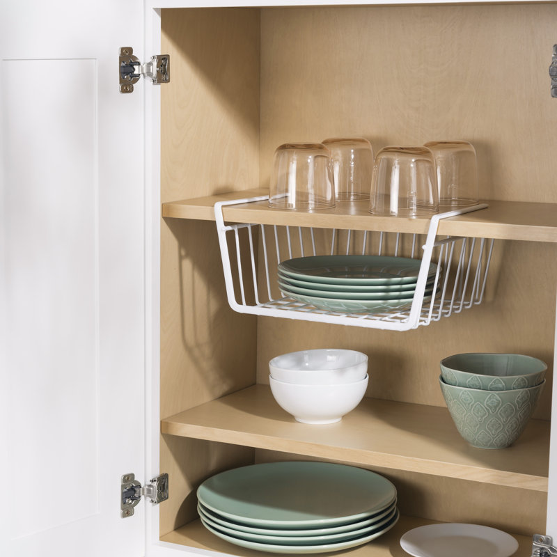 Rebrilliant Small Under Shelf Basket & Reviews Wayfair.ca